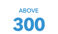 Above 300 - Severely Increased protein Level