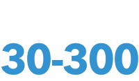 30-300 - Moderately Increased protein Level